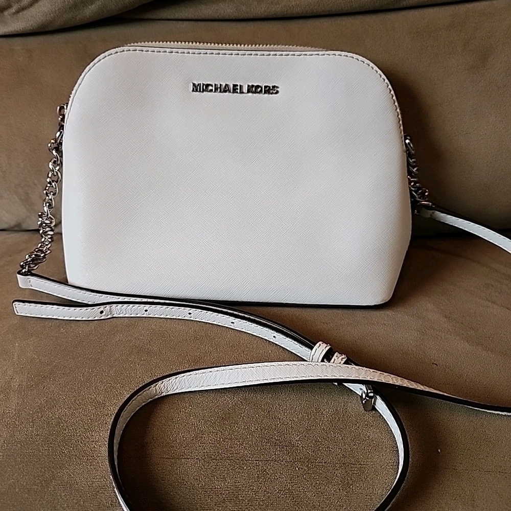 Michael Kors Cream Crossbody Bag